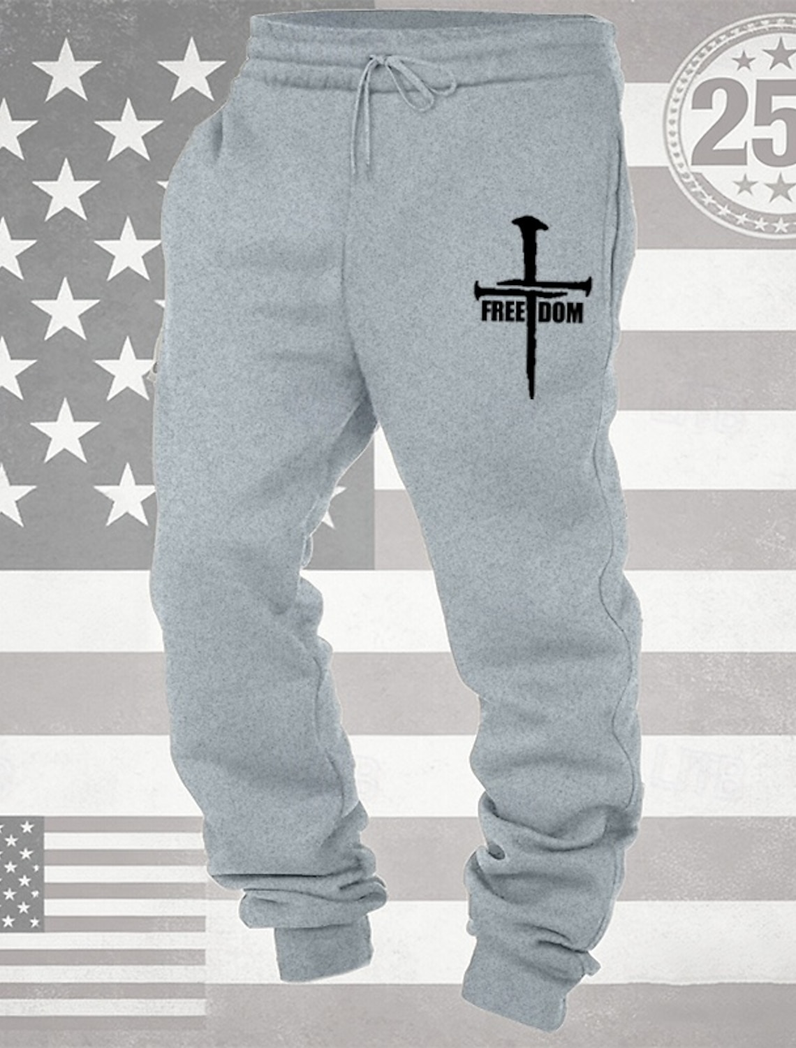 Men's Sweatpants Joggers Trousers Drawstring Pocket Elastic Waist