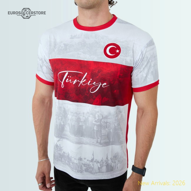 Turkey Legacy Football Jersey (Wolvate) Adult Short Sleeve