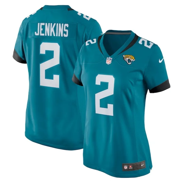 None Rayshawn Jenkins Game Jersey - Teal | NFL Player Jersey