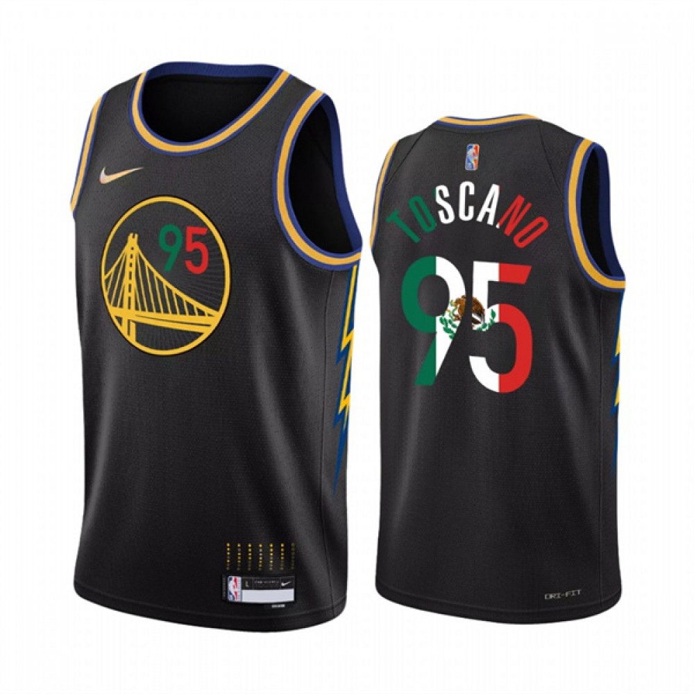 Authentic Jersey Golden State Warriors 95 - Black City Edition