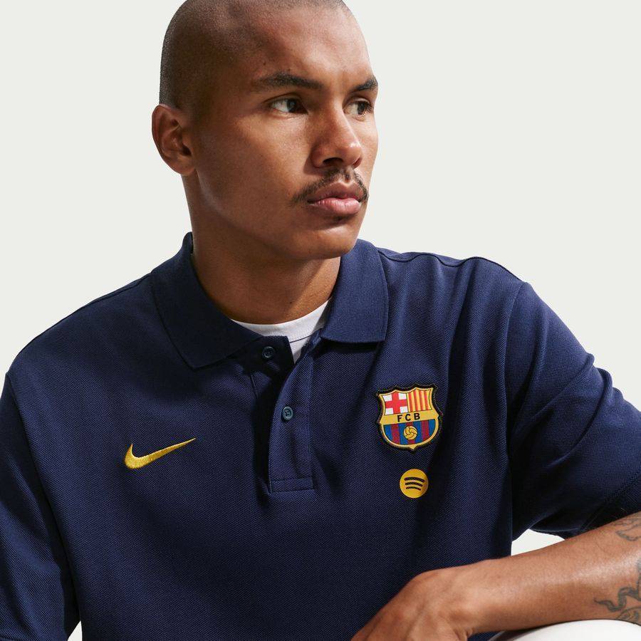 [EFKS] Barcelona Polo Matchup Blackened Blue/Mineral Yellow Kit