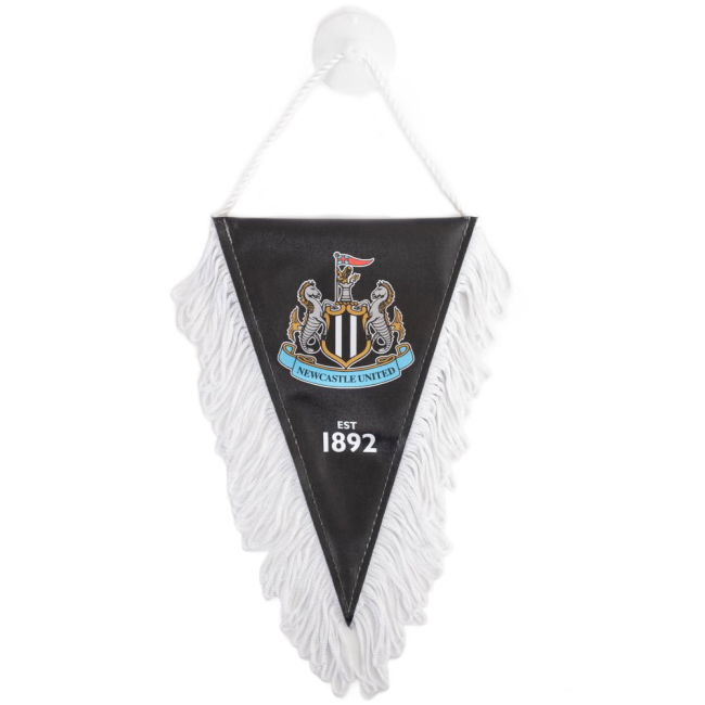 Newcastle United FC Triangular Mini Pennant - game day