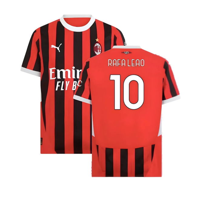 Official 2024-2025 Ac Milan Home With Vintage Design - Machine