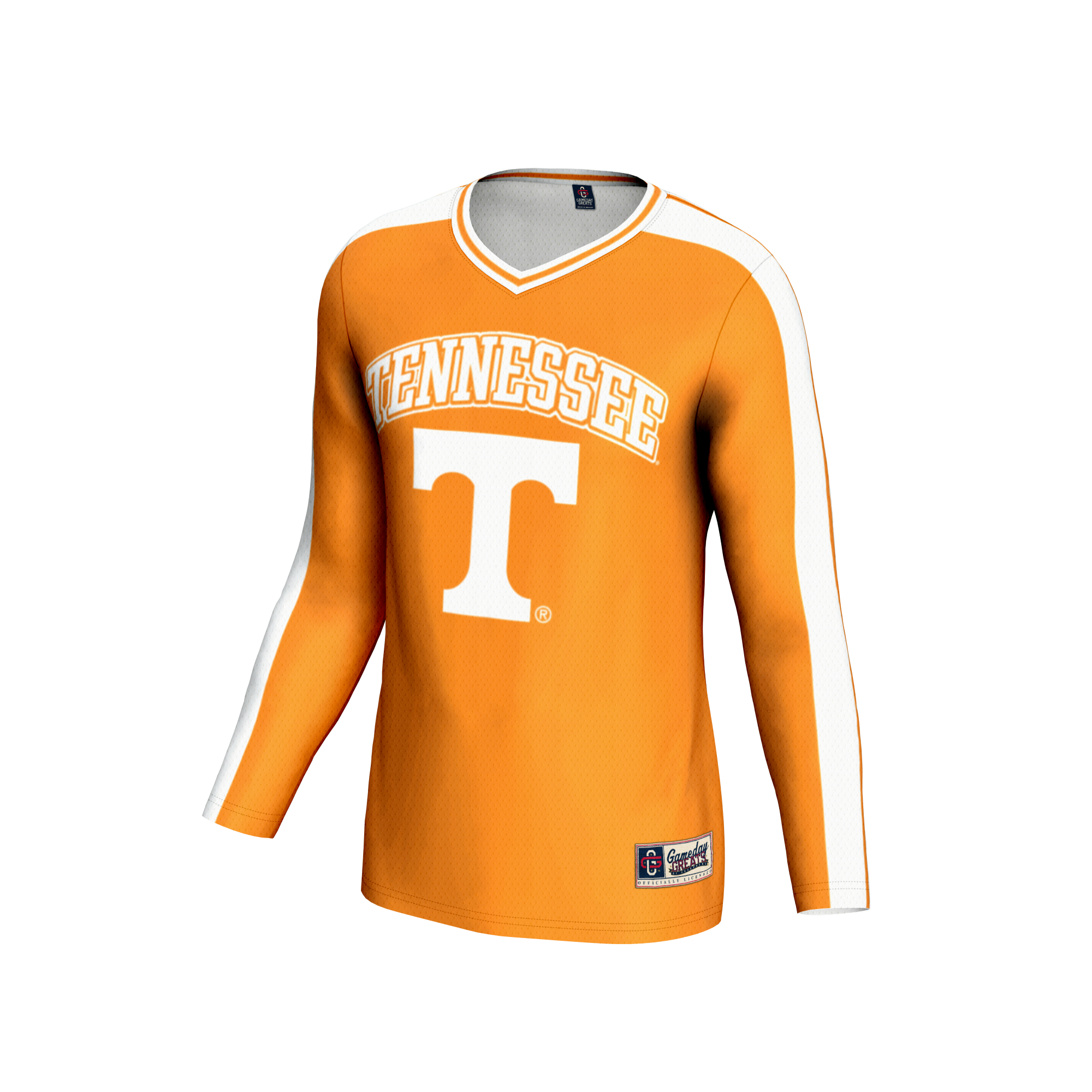 [DDG] Tennessee Volunteers GameDay Greats Youth Women's Volleyball Lightweight Fashion Jersey - Tennessee Orange