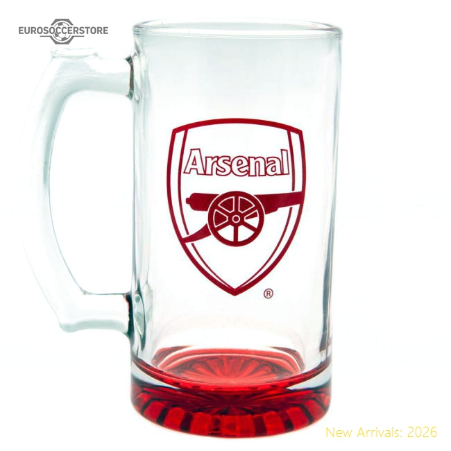 Authentic Arsenal Fc Stein Glass Tankard - Premium Quality Football