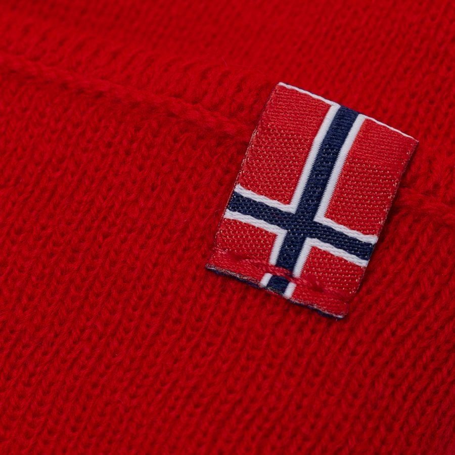 Norway Beanie Red In Multiple Adult Sizes In Multiple Adult Sizes