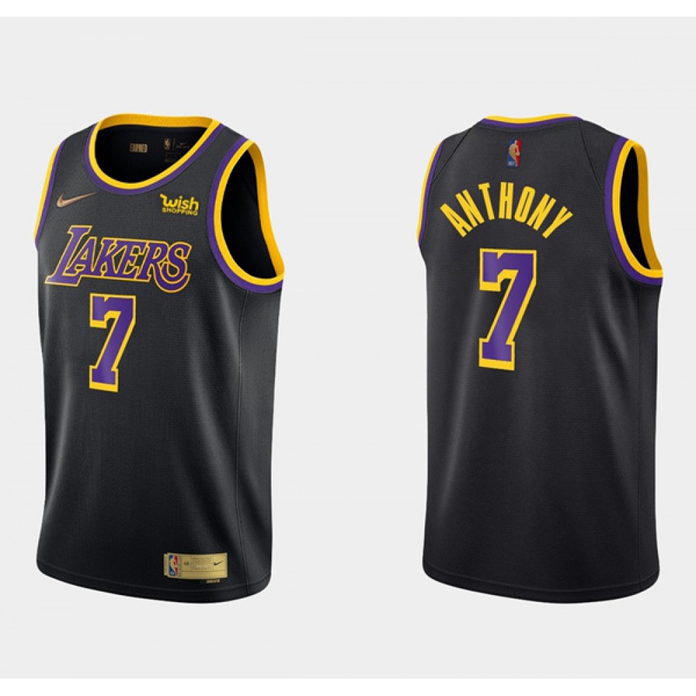 Los Angeles Lakers 7 Jersey Black - Basketball Fan Gear
