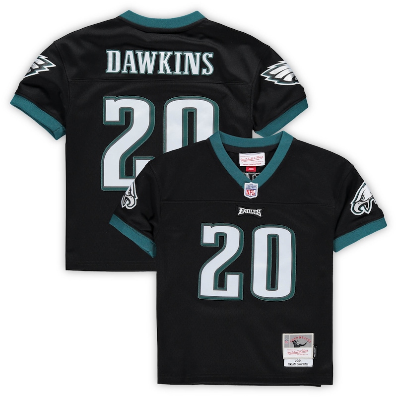 None Brian Dawkins PHI Eagles Powerful Elite Jersey Game Day Wear