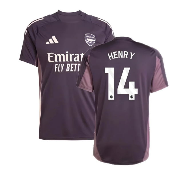 Original Replica Arsenal Training Fan Jersey for Adults (Henry 14)