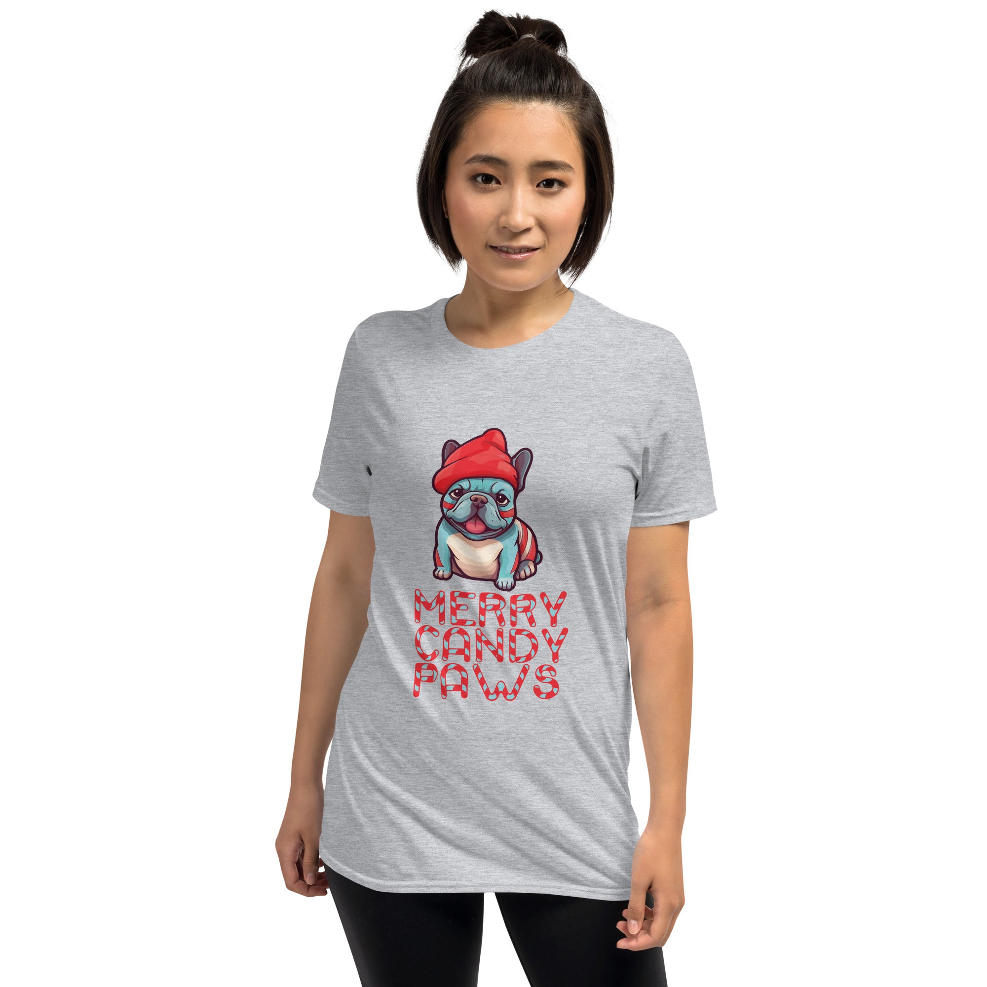 Cozy Trendy Frenchie's Candy - Unisex T-shirt for Street Style Stylish