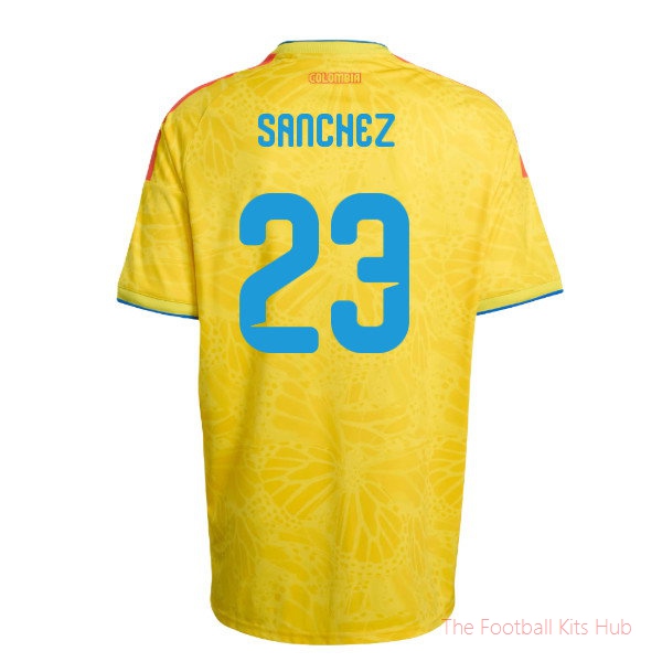 [JED] 2026/27 Colombia Home Shirt (Sanchez 23)