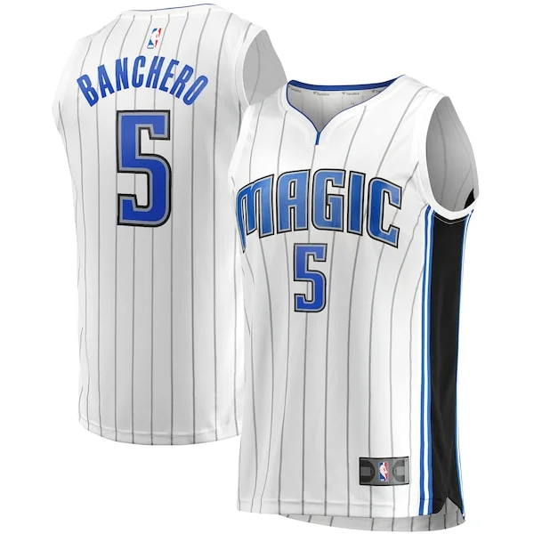 Paolo Banchero ORL Elite Fast Break Jersey - White - Licensed Product