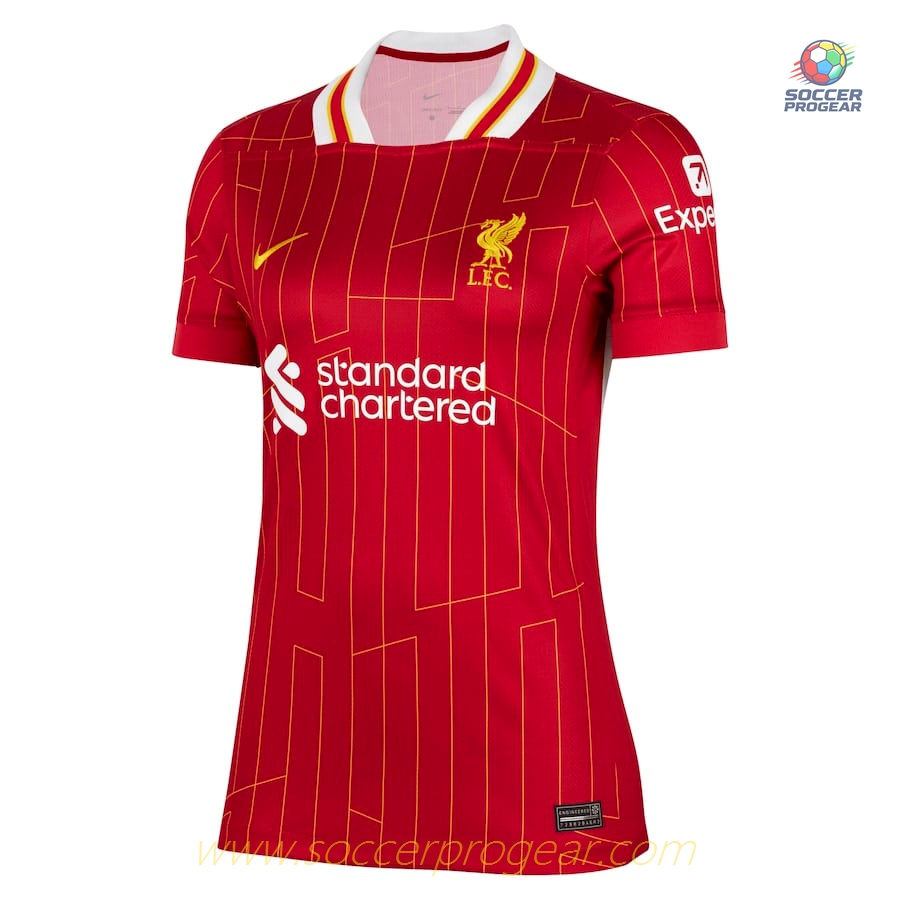 Liverpool Home Soccer Shirt 2024/25 Collection Women's