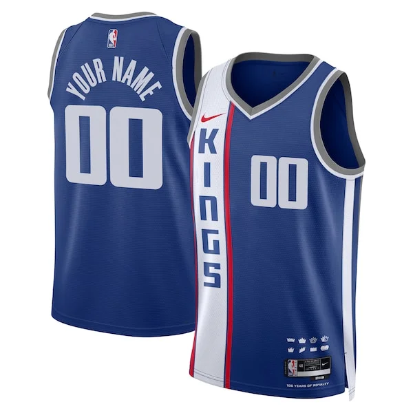 Sacramento Kings SAC Swingman Jersey - vintage Basketball - Blue