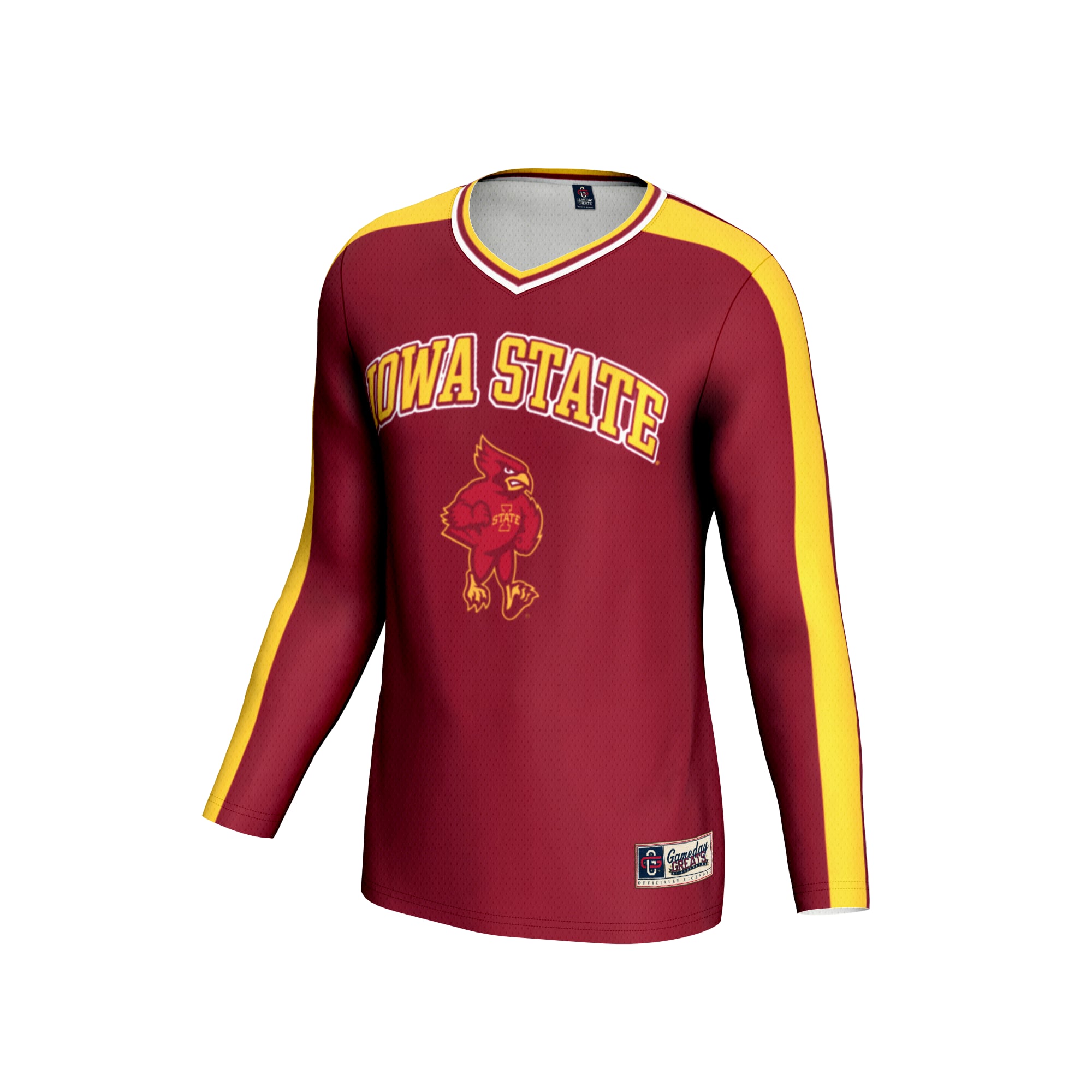 Iowa State Cyclones GameDay Greats Youth Women's Volleyball Lightweight Fashion Jersey - Cardinal