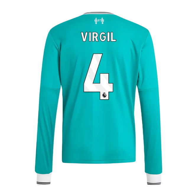 Kids Virgil 4 Legacy 2025-2026 Liverpool Third Classic Kit
