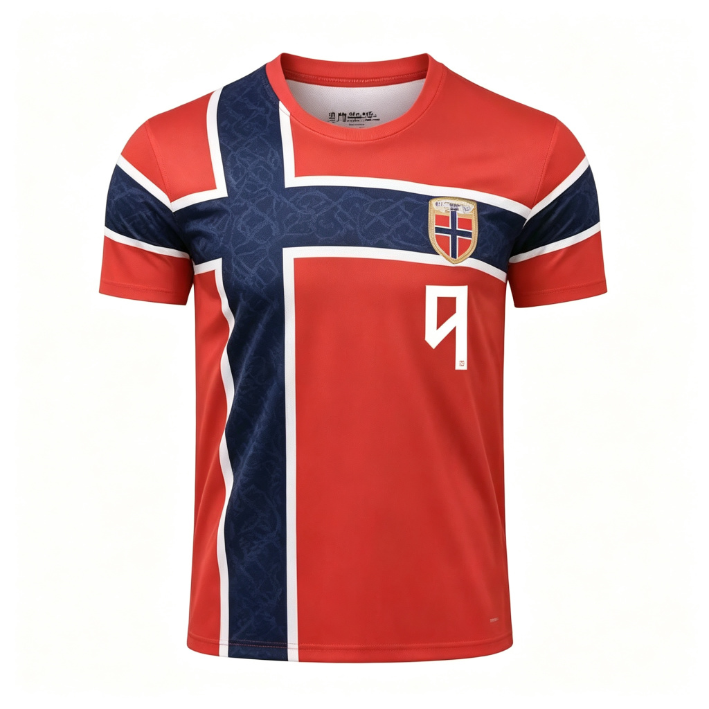 [HP] Norway Erling Haaland #9 Brace Home Jersey 2026 World Cup