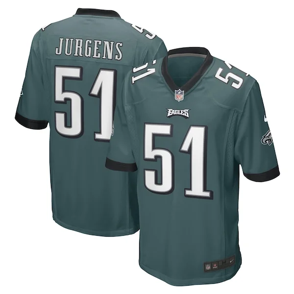 None Game NFL Jersey - Green | Authentic Football Apparel | NFL Footba