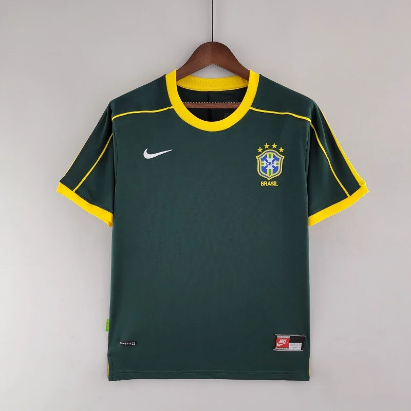 1998 Brazil Goalkeeper Soccer retro kit