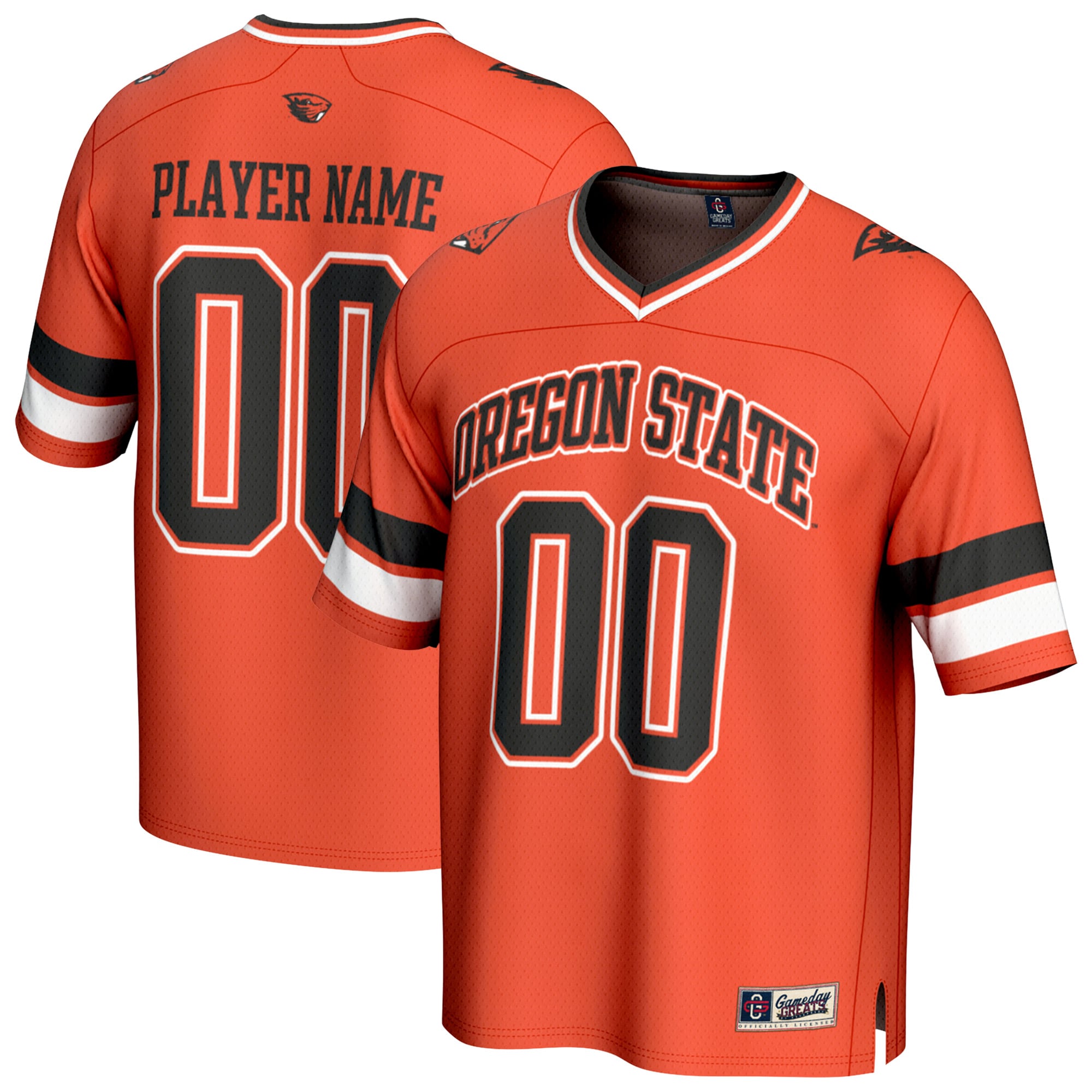 Oregon State Beavers GameDay Greats Youth NIL Pick-A-Player Football Fashion 2026/2027 Football Jersey - Orange