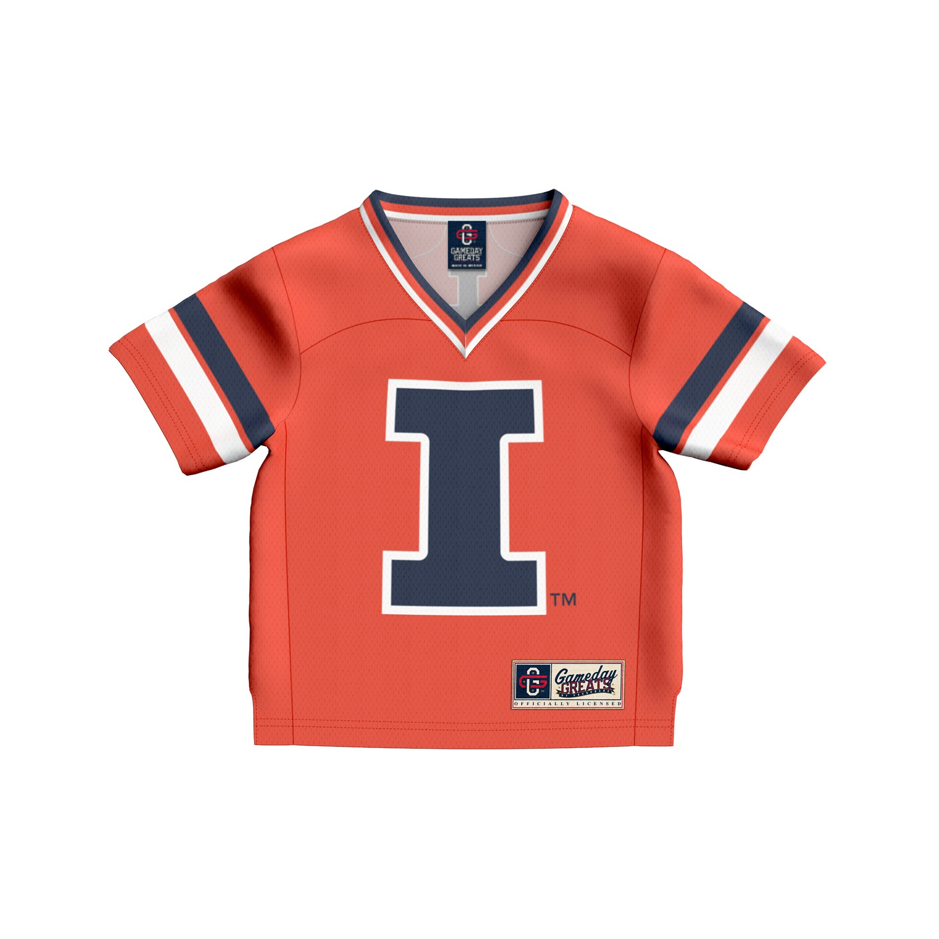 [DDG] Illinois Fighting Illini GameDay Greats Infant Football Fashion Jersey - Orange