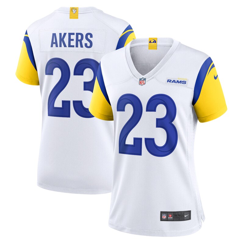 None Cam Akers LA Rams Victory Authentic Jersey Game Day Wear