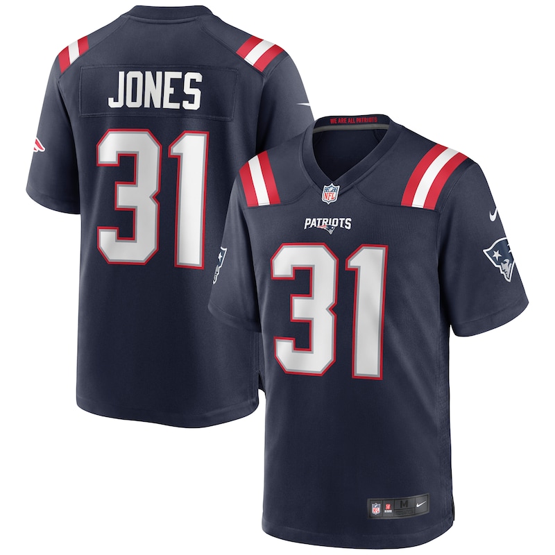 None Jonathan Jones New England Patriots Energetic Game-Day Essential