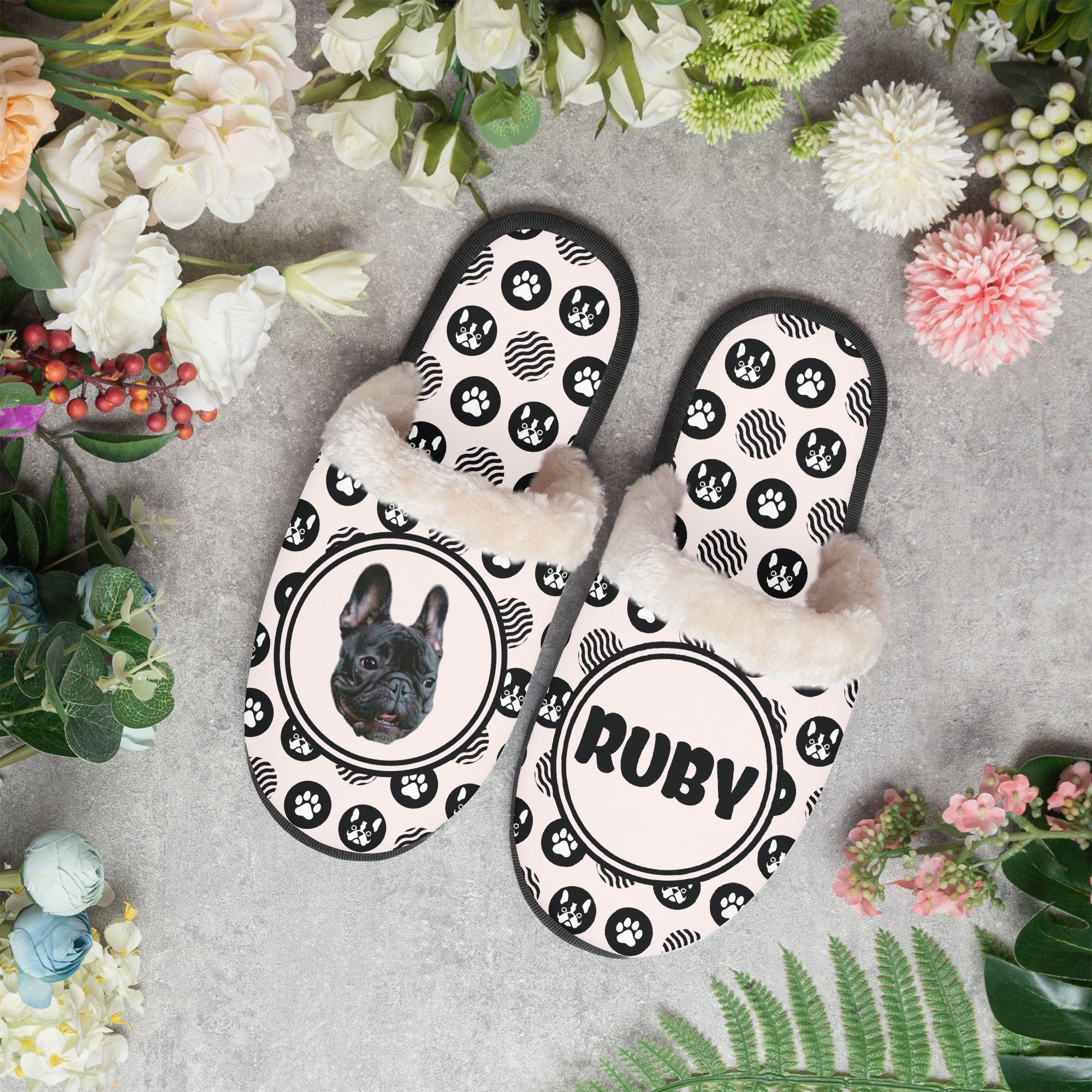 Charlie - Personalized Cozy Winter Slippers