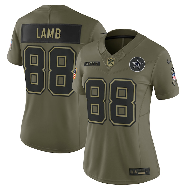 None CeeDee Lamb DAL Cowboys Dynamic Pro-Level Jersey for NFL Fans
