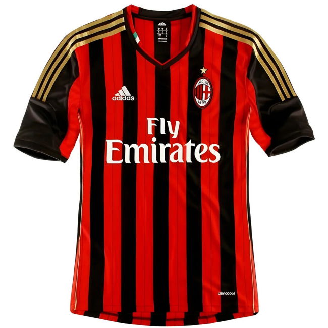 Ac Milan 2025-2026 Home - Authentic Comfort Fit Edition