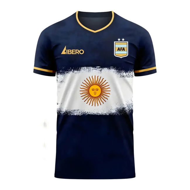 Replica Quality Argentina Away Supporter Kit (Adults)