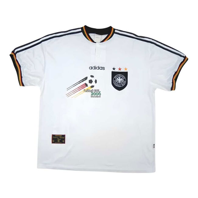 Germany 1996 Genuine Copy Germany Home Fan Shirt for Adults