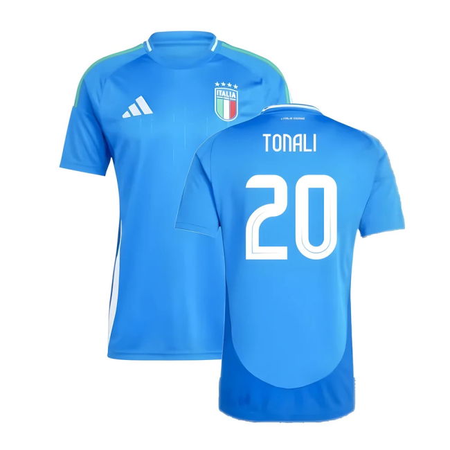 TONALI 20 Player Issue Style Italy Home Player Jersey 2024-2025