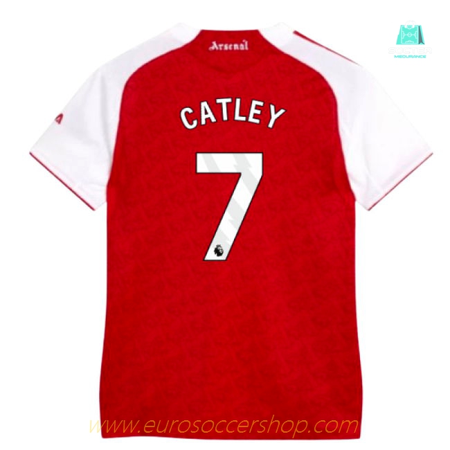 2025-2026 Arsenal Authentic Home Shirt (Womens) (Catley 7)