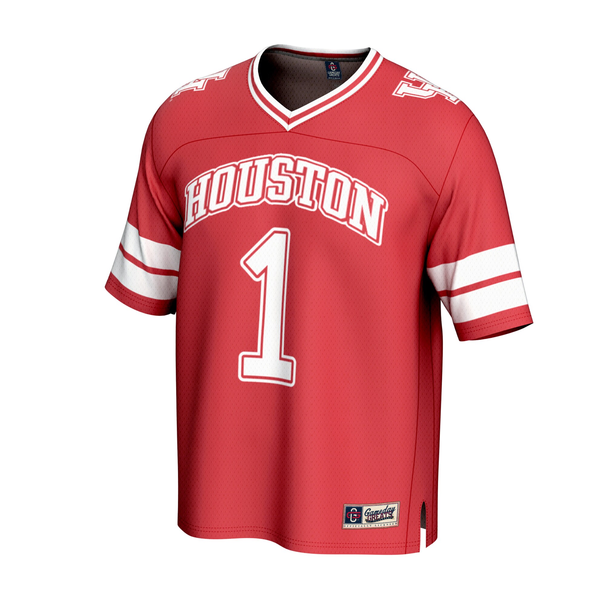 Houston Cougars GameDay Greats Youth Lightweight Collegiate Football Fashion Jersey - Red