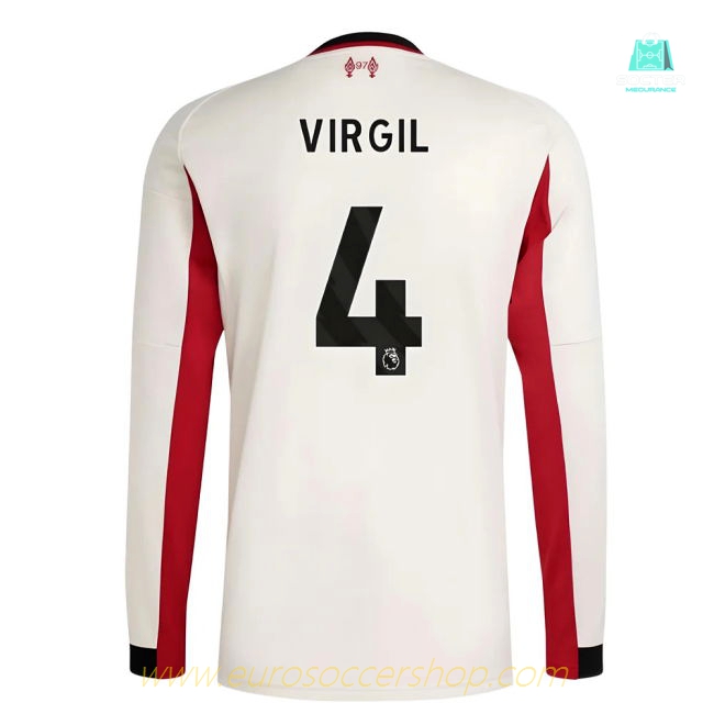 2025-2026 Liverpool Long Sleeve Away Shirt (Virgil 4)