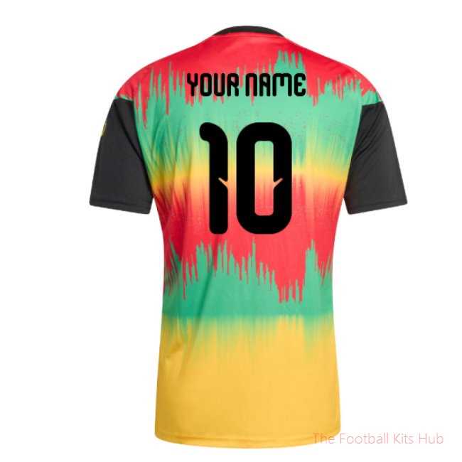 2026-2027 Jamaica Pre-Match Shirt (Bold Gold) (Your Name)