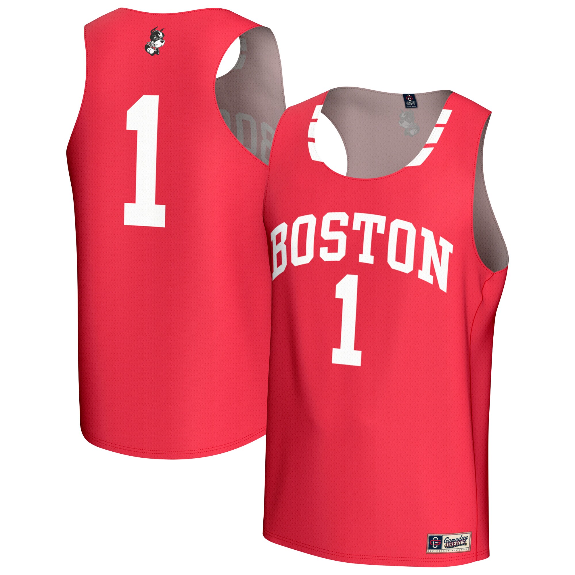 [DDG] Boston University GameDay Greats Youth Lightweight Collegiate Field Hockey Fashion Jersey - Scarlet