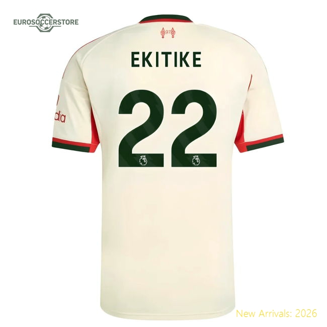 Liverpool Kids Ekitike Safe Jersey Dri-fit Stretchy Breathable