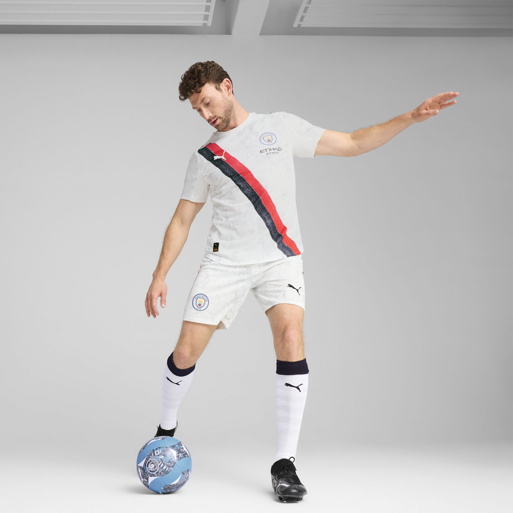 [SJH] Manchester City x KidSuper 2025 FIFA Club World Cup Authentic Jersey - White