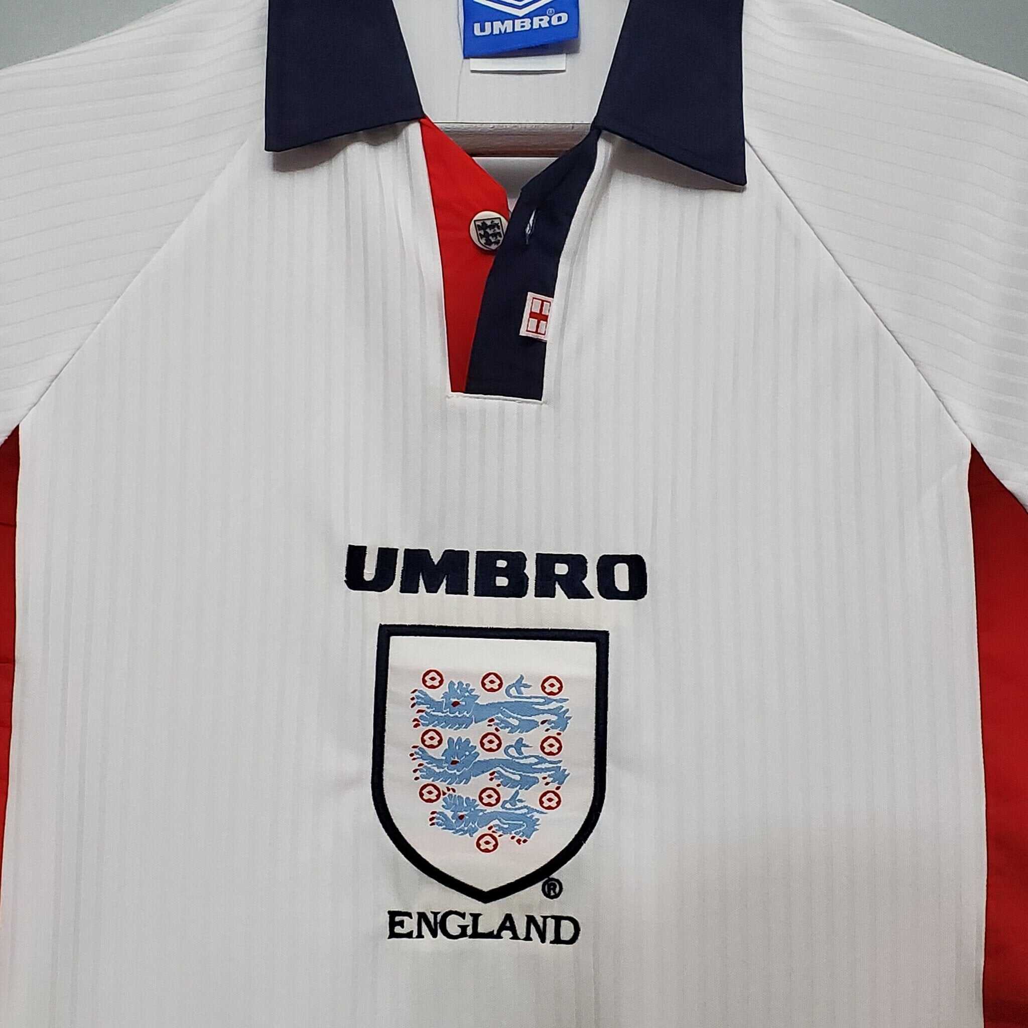 Cheap 1998 England Home retro kit
