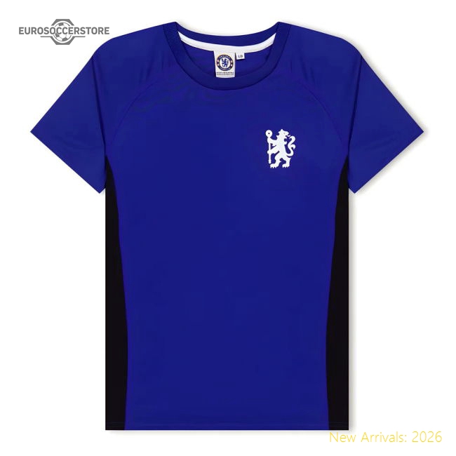 Authentic Chelsea Poly T-shirt (blue) - Kids - Premium Quality