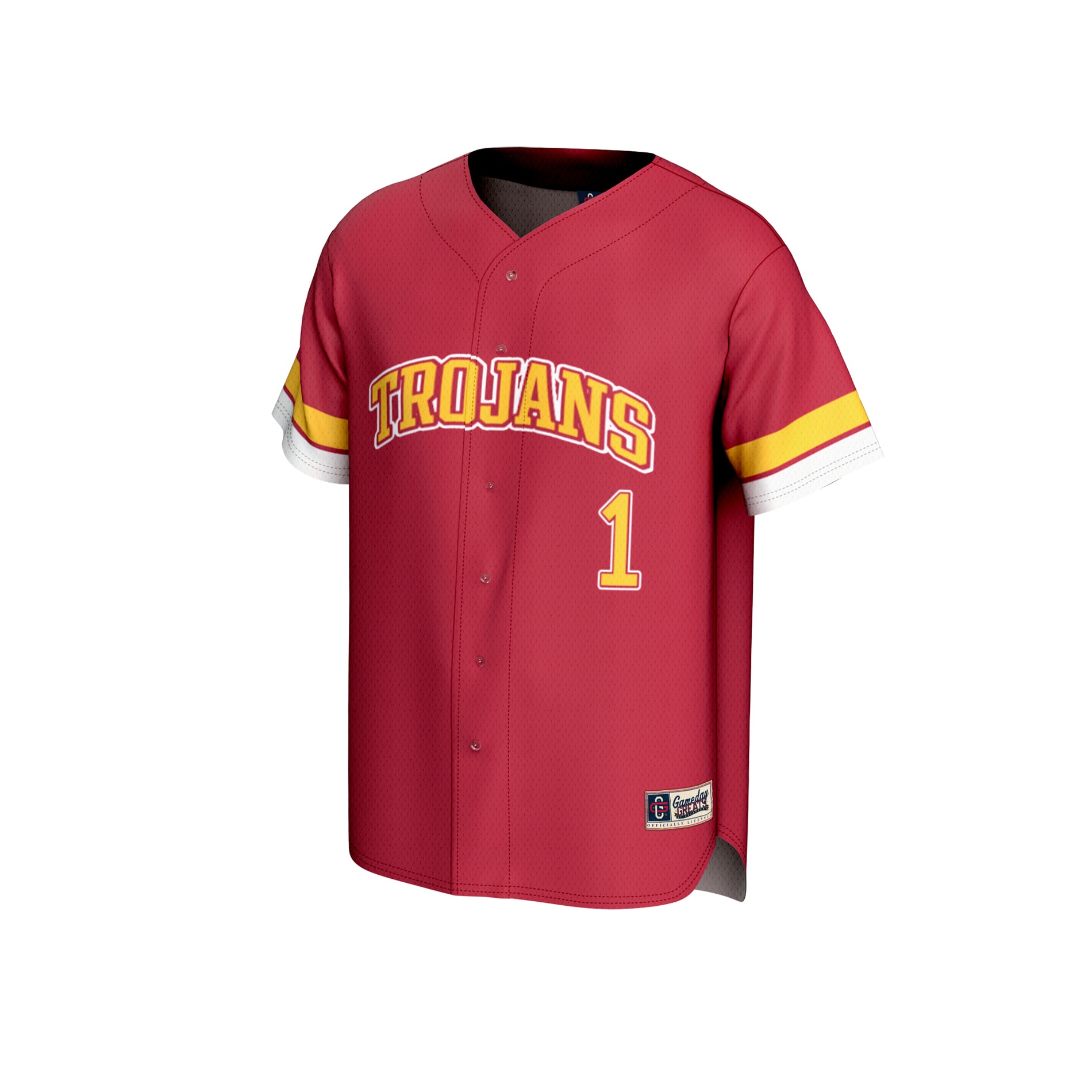 [DDG] USC Trojans GameDay Greats Youth Collegiate Baseball Fashion Jersey - Cardinal
