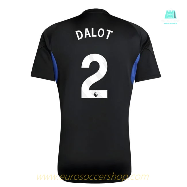 2025-2026 Man Utd EU Training Jersey (Black) - Kids (Dalot 2)