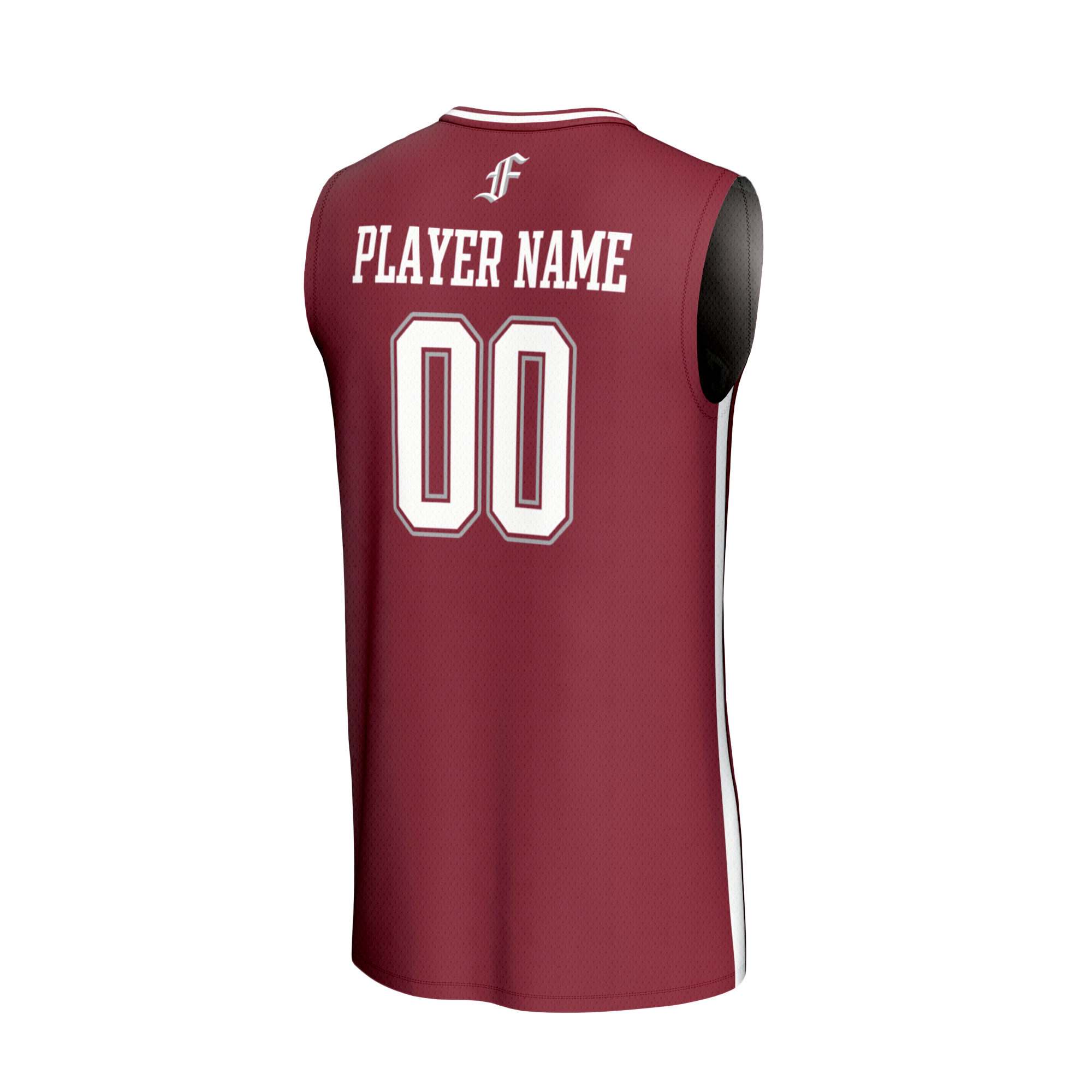 [NJP] Fordham Rams GameDay Greats Unisex Lightweight Collegiate Men's Basketball NIL Pick-A-Player Fashion Jersey - Maroon