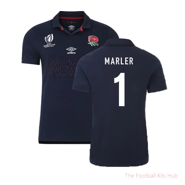 England RWC 2023 Alternate Classic Rugby Jersey (Marler 1)