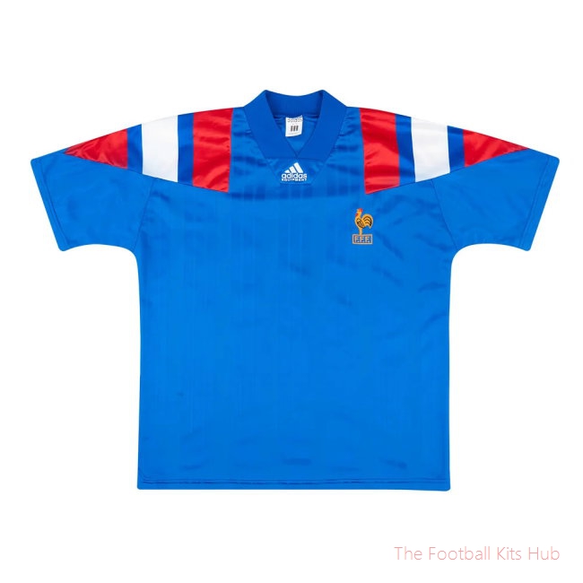 France 1992-94 Home Shirt (S) (Excellent) (MBAPPE 10)