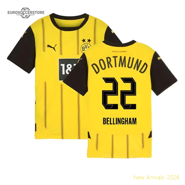 Performance 2024-2025 Borussia Dortmund Home Shirt (Kids) (Bellingham