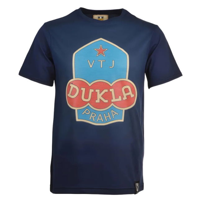 T-Shirt Dukla Prague 12Th Man - Navy Supporter Version Season Collection