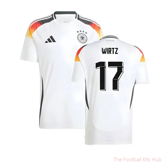 2024-2025 Germany Home Shirt (Wirtz 17)
